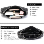 Small Shoulder Bag With 2 Removable Straps Cross Body Clutch Purse Handbag For Women