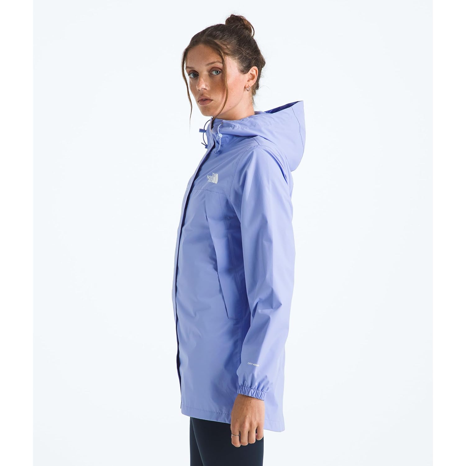 The North Face Women'S Antora Rain Parka | Breathable Waterproof Jacket, Seam Sealed, Adjustable Hood & Zip Hand Pockets