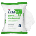 Cerave Makeup Remover Wipes, Plant Based Face Wipes, Biodegradable In Compost, Waterless Face Wash, Travel Essentials For Women, Suitable For Sensitive Skin, Fragrance-Free + Non-Comedogenic, 25Ct