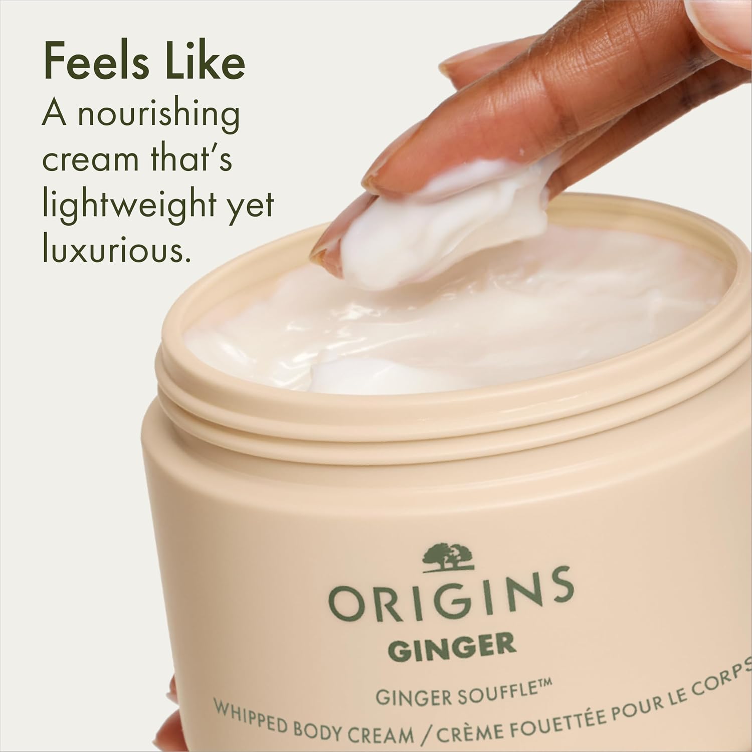 Origins Ginger Souffle Whipped Body Cream | Body Butter For Dry Skin | With Ginger