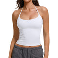 Avidlove Halter Tops For Women Backless Double Lined Tank Top Going Out Y2K Trendy Camisole Crop Tops