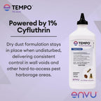 Tempo 1% Dust Insecticide 1.25 Lbs | Ready-To-Use Cyfluthrin Bug Dust For Ants, Spiders, Roaches, Bed Bugs, And Stinging Insects | Crack And Crevice Pest Control