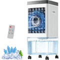 Portable Air Conditioners,Evaporative Swamp Air Cooler 3-In-1 Free Standing Cooling Ac Unit With Fan & Humidifier,Windowless Portable Ac Unit With Remote, Fast Cooling, 7H Timer For Bedroom,Office