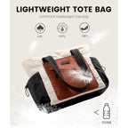 LOVEVOOK Tote Bag for Women, puffer tote bag for Work Travel Nurse, Lightweight quilted Bags with Compartments