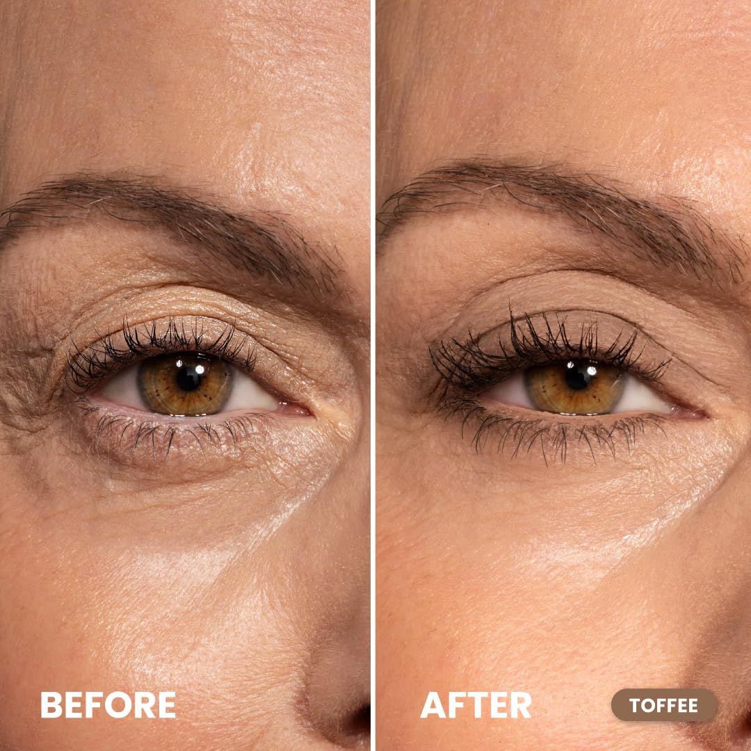 Prime Prometics Primeeyes Eyeshadow For Mature Women – Crease-Free Powder-To-Cream Non-Drying Eye Shadow – Blends Seamlessly & Flatters Aging Lids – Water-Resistant & Long-Wear (Toffee)