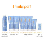 Thinksport Spf 50+ Mineral Sunscreen With Zinc Oxide, 6 Fl Oz – Safe, Natural Sunscreen Lotion For Sports & Active Use, Water Resistant Reef Safe, Broad Spectrum Uva/Uvb Sun Screen For Sun Protection