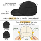 Baseball Cap Golf Dad Hat Soft Brim Original Classic Low Profile Cotton Hat Plain Cap Men Women