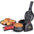 Presto 03512 Stuffler Stuffed Waffle Maker, Belgian, Large, Black