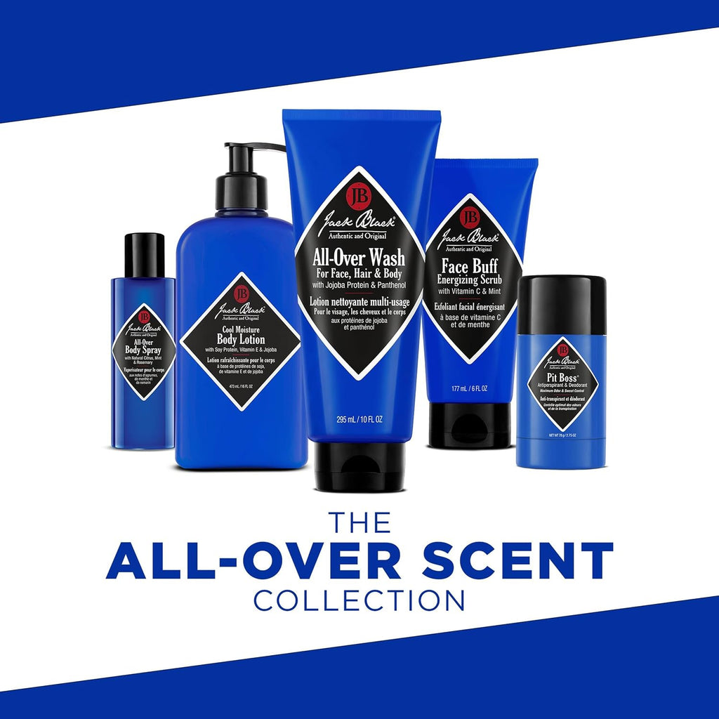 Jack Black Cool Moisture Body Lotion For Men - Mens Lotion For Dry Skin, Body Cream For Men