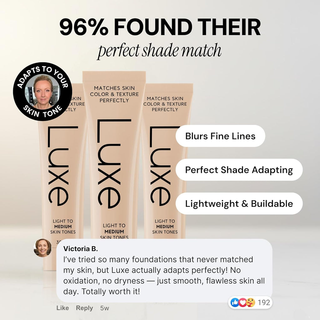 Luxe Color Changing Foundation – Light