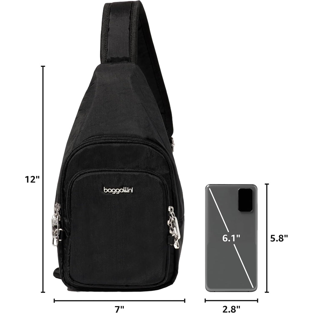 Baggallini Securtex Anti-Theft Daytripper Sling
