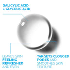 La Roche-Posay Effaclar Clarifying Solution Acne Toner With Salicylic Acid And Glycolic Acid, Pore Refining Oily Skin Toner, Gentle Exfoliant To Unclog Pores And Remove Dead Skin Cells