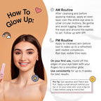 Grace & Stella Under Eye Brightener Balm Stick - Travel Size Toiletries - Retinol & Caffeine Eye Cream For Dark Circles, Puffiness, Wrinkles - Restore And Hydrate - Vegan Skincare (0.13Oz / 3.5G)