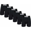 Psd Underwear Mens Boxer Briefs - 3 & 6 Pack, Mid & Standard Length, Soft & Breathable Boxer Briefs For Men