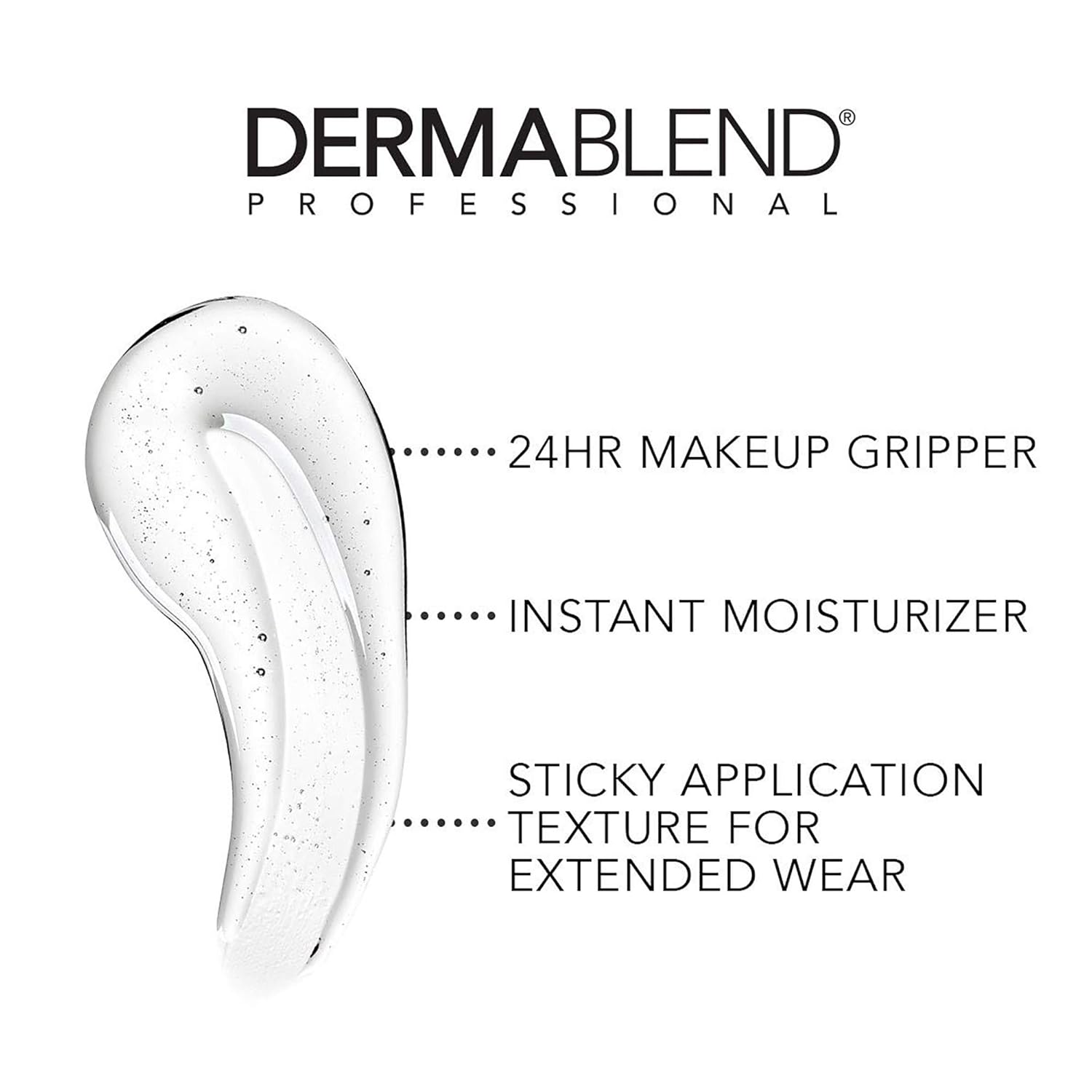 Dermablend Insta-Grip Jelly Primer Face Makeup, Silicone-Free Face Primer for Dry Skin, Pore Minimizing with 24HR Wear, 1.0 Fl oz