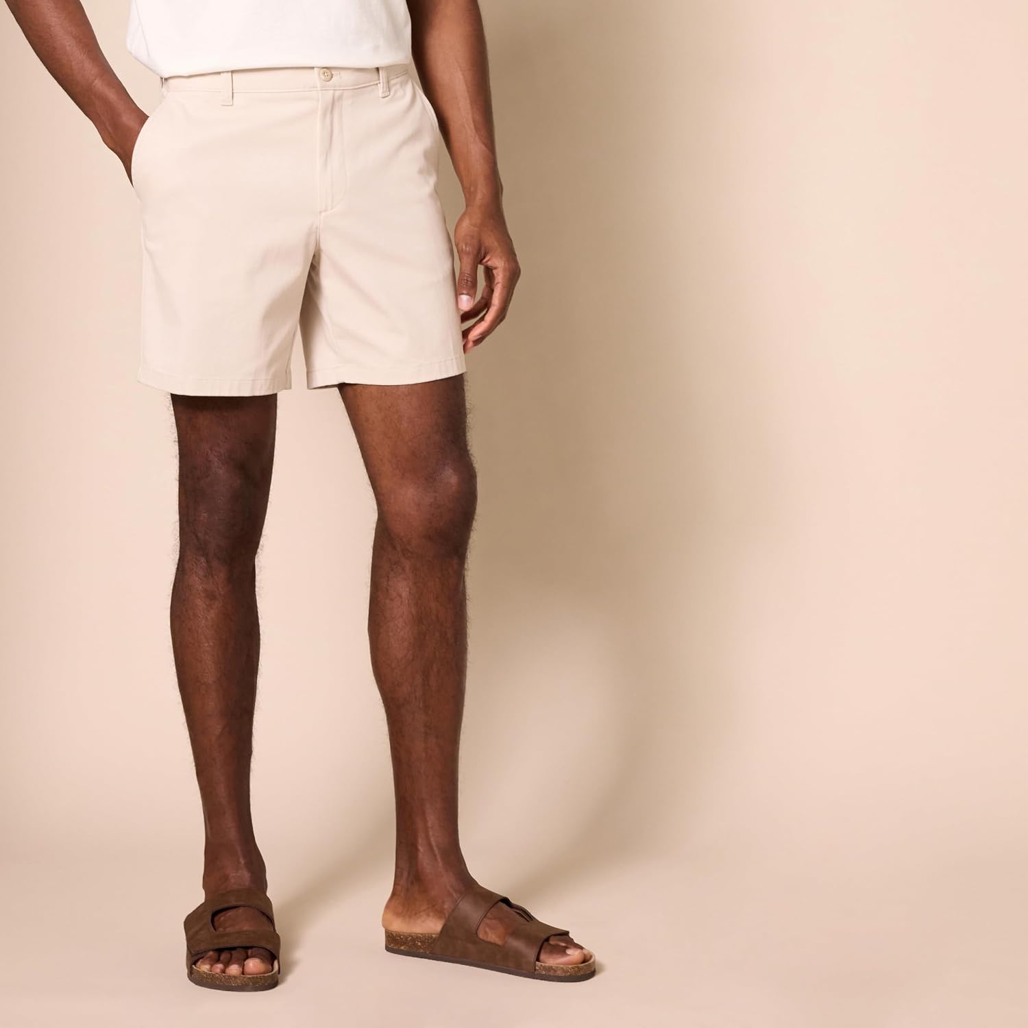 Amazon Essentials Men'S 7" Stretch Chino Shorts