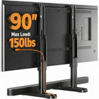 Perlegear Universal TV Stand Legs for Most 37–86 90 Inch TVs up to 150 lbs, Height Adjustable TV Legs Replacement Suitable for Soundbar, Table Top Stand Base Max VESA 800 x 500mm, PGTVS20