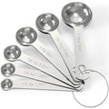 Stainless Steel Measuring Spoons Set,Coffee Scoop Spoon,Kitchen Gadgets For Cooking & Baking,Set Of 6
