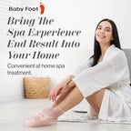 Baby Foot Original Exfoliation Foot Peel - For Rough Cracked, Dry Feet, Dead Skin Removal - Foot Peeling Mask for Baby Soft Feet - Spa Experience at Home & Gift Ideas - Lavender Scented