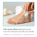 Bliss - Aloe Leaf & Peppermint Foot Cream | Super Softening AHA Exfoliating Cooling Cream | Exfoliator & Moisturizer | Vegan | Cruelty Free | Paraben Free | 4.0 fl. oz.