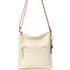 The Sak Lucia Leather Crossbody Purse - Premium Leather Women's Handbag for Everyday & Travel - Cross Body Bag With Zipper