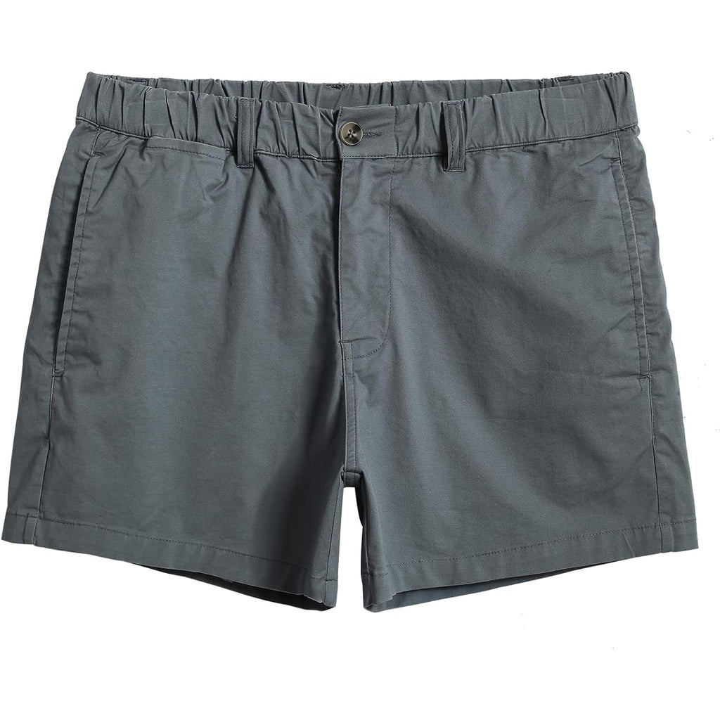 Maamgic Mens Shorts Casual 4 Inch Cotton Casual Shorts For Men Elastic Waistband Mens Casual Shorts Daily Wear