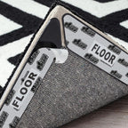 GORILLA GRIP® Rug Gripper Pads, Extra Long Reusable Double-Sided Adhesives Keep Area Rugs Corners Flat, Grips Hardwood, Tile and Laminate Floors, Renter Friendly, Holds Down Carpet in Place, 8 Pcs