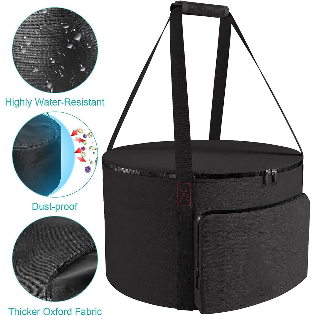 Carrying Bag For Outland Firebowl 823 Outdoor Portable Propane Fire Pit Carrying Bag For Firebowl 870 Water-Resistant 19 Inch Gas Fire Pit Carry Bag For Outland Fire Bowl 893