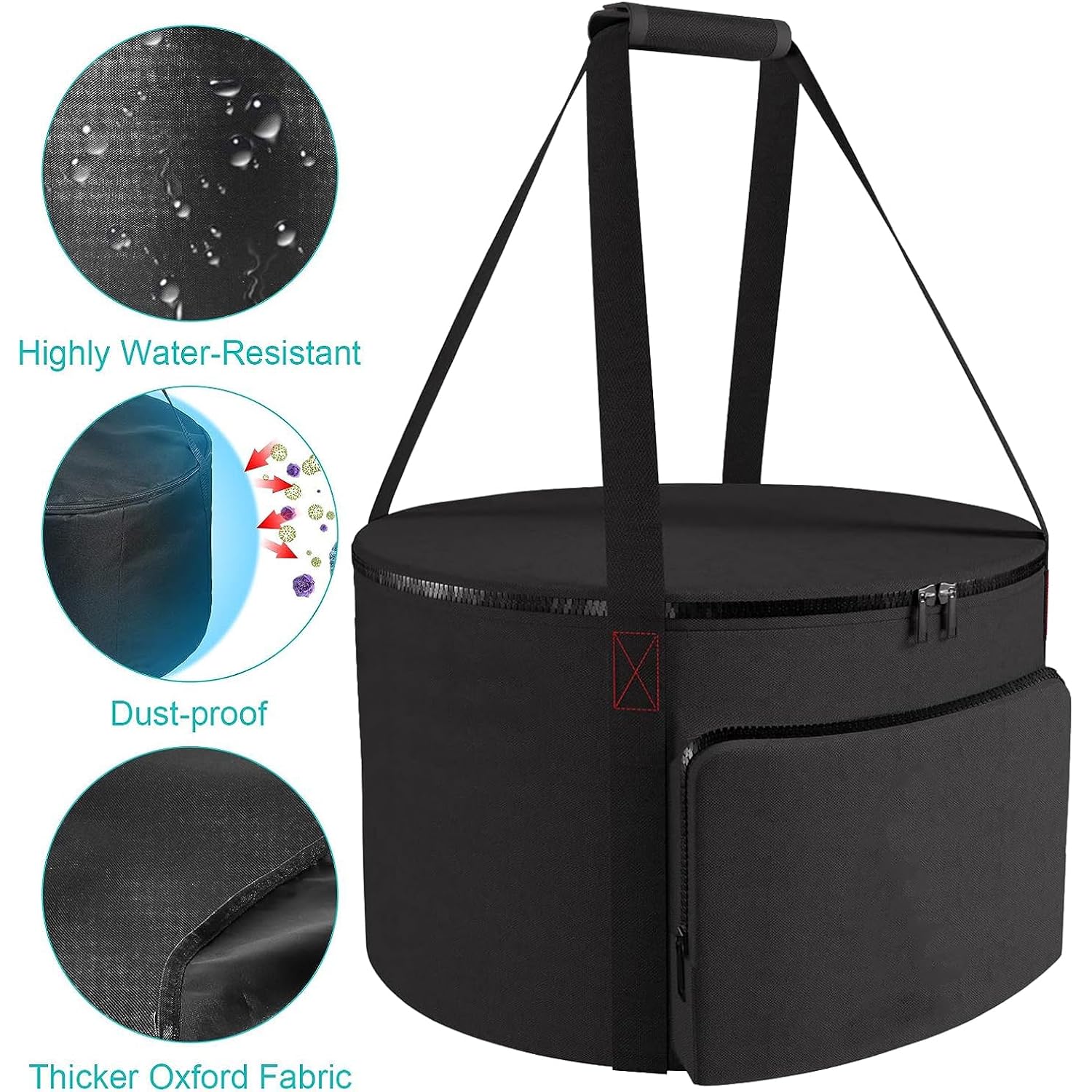 Carrying Bag For Outland Firebowl 823 Outdoor Portable Propane Fire Pit Carrying Bag For Firebowl 870 Water-Resistant 19 Inch Gas Fire Pit Carry Bag For Outland Fire Bowl 893