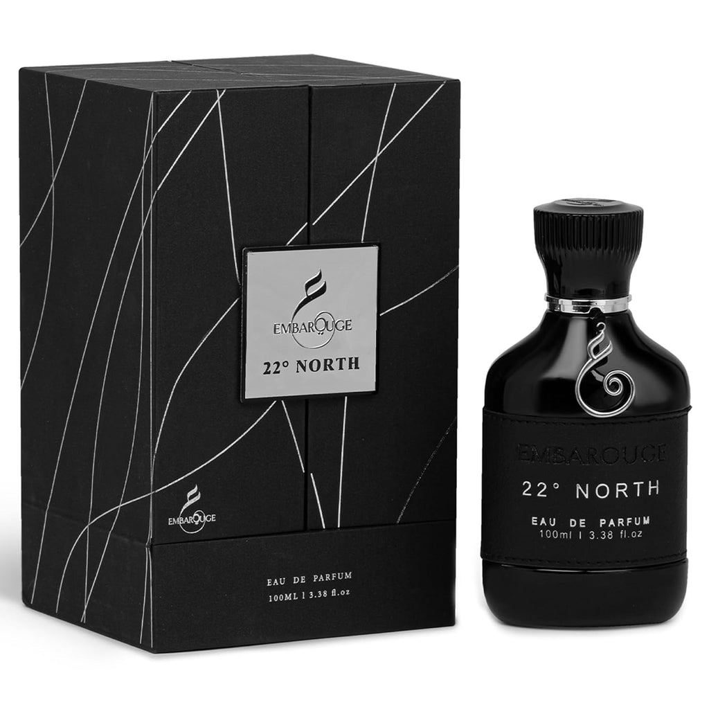 22° North Eau De Parfum | Long Lasting Luxury Perfume For Men & Women | Inspired By French Perfumery | 100Ml