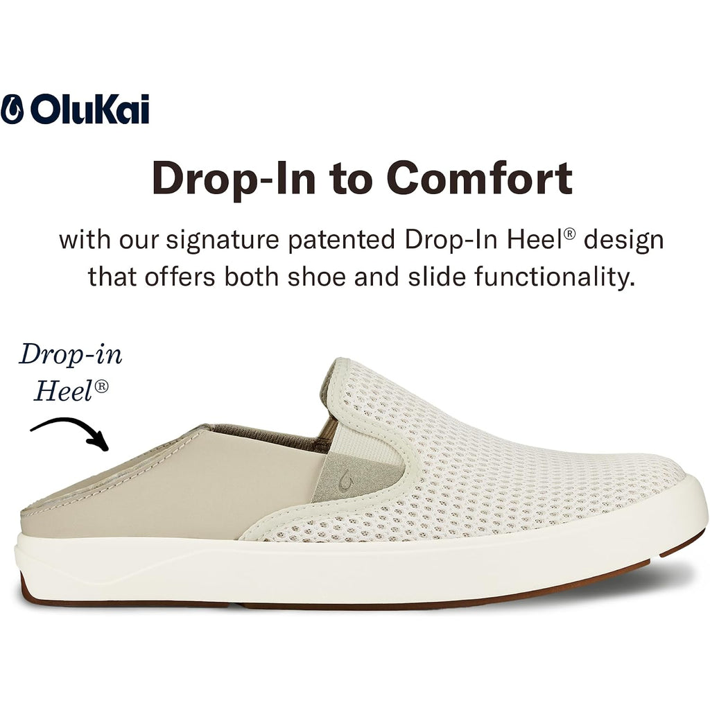 Olukai Lae'Ahi Men'S Slip On Shoes, Versatile & Casual Everyday Sneaker, Lightweight & Breathable Mesh, All-Day Wear & Comfort