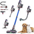 Smoture Cordless Vacuum Cleaner, Upgraded 650W 55Kpa 70Mins Vacuum Cleaner For Home, Pet Brush&3.3Ft Hose, Self-Stand, Auto Mode,Touchscreen, Anti-Tangle Vacuum, Stick Vacuum For Pet Hair/Carpet/Floor