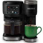 Keurig K-Duo Hot & Iced Single Serve & Carafe Coffee Maker, Multistream Technology, 72Oz Reservoir (Gen 2) | Multistream Tech, Brews K-Cup Pods And Grounds, Brew-Over-Ice, Strong And Extra Hot, 6-12 Oz Cups, 6-12 Cup Carafe