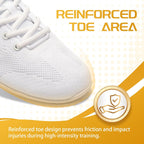 Zvc Cheer Shoes White Cheerleading Shoes For Women Cheer Sneakers Youth