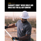 Carhartt Men'S Force Relaxed Fit Midweight Short-Sleeve Pocket T-Shirt