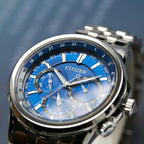 Citizen Men'S Eco-Drive Calendrier Classic Watch, 12/24 Hour Time, 3-Hand Day And Date, Chronograph, Luminous Hands