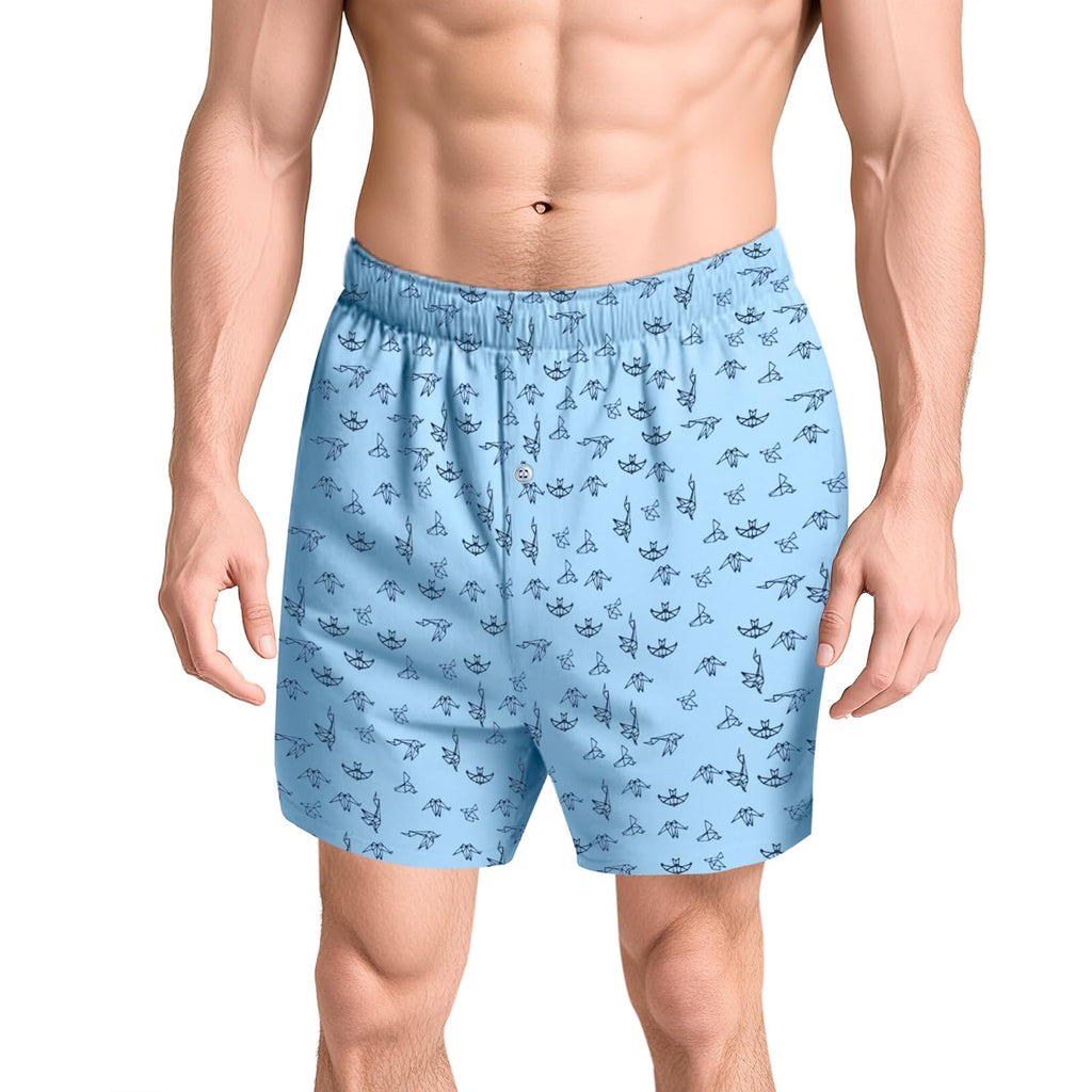 Moacc M Boxers For Men - Men'S 100% Cotton Boxer Briefs Underwear Premium Quality Shorts
