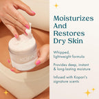 Kopari Ultra Restore Body Butter, Whipped Lightweight Formula, Hyaluronic Acid & Mango Seed Butter, Deep & Long-Lasting Moisture, Coconut 7.7 Oz