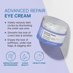 Gopure Advanced Repair Eye Cream - Under Eye Cream For Puffiness, Bags, And Dark Circles, Visibly Improve The Look Of Fine Lines, Wrinkles, And Crows Feet - 0.57 Fl Oz