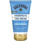 Gold Bond Foot Cream Triple Action 4 Ounce (118ml) (6 Pack)