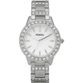 Fossil Women'S Watch, Jesse Quartz Stainless Steel Three-Hand Watch For Women