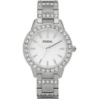 Fossil Women'S Watch, Jesse Quartz Stainless Steel Three-Hand Watch For Women