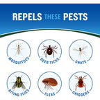 Cutter Backwoods Dry Insect Repellent, Aerosol, 4-Ounce