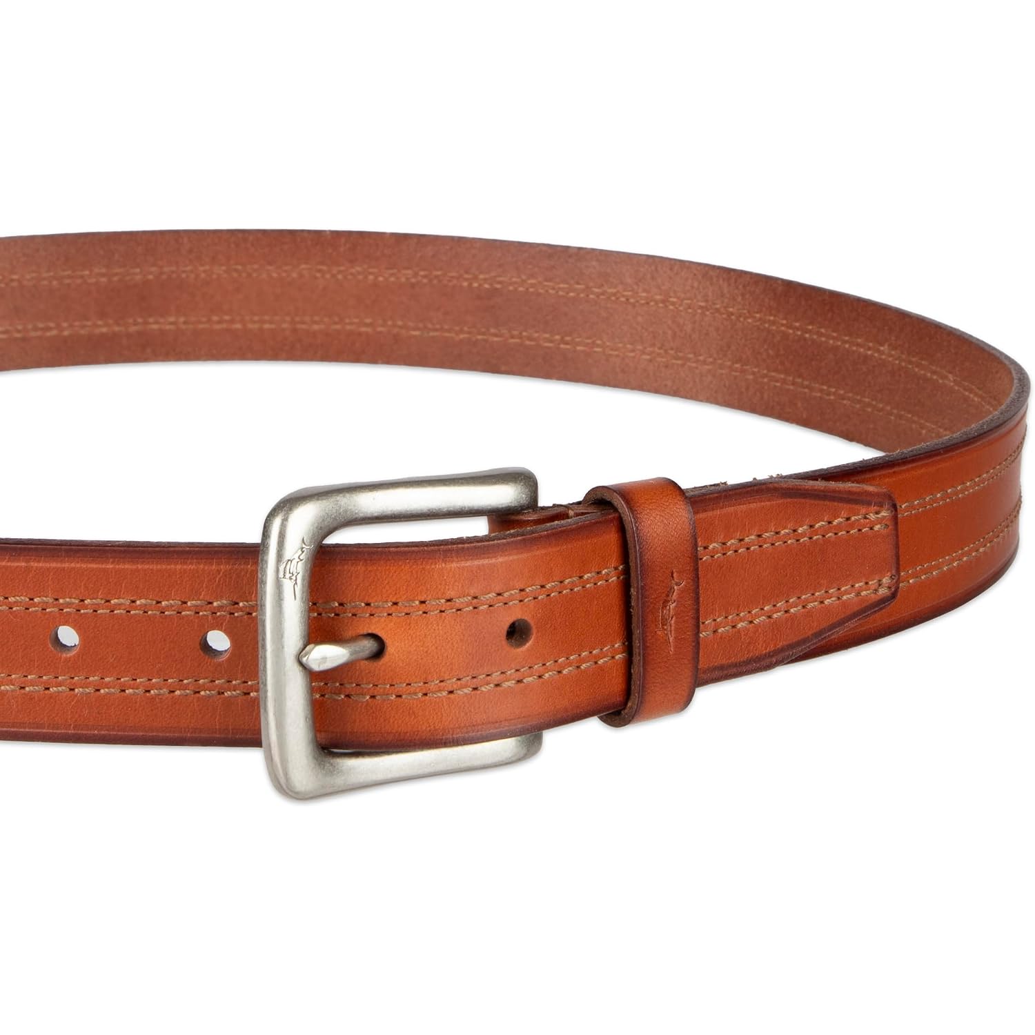 Tommy Bahama Men'S Casual Leather Belt – Everyday Style For Jeans, Shorts & Chinos