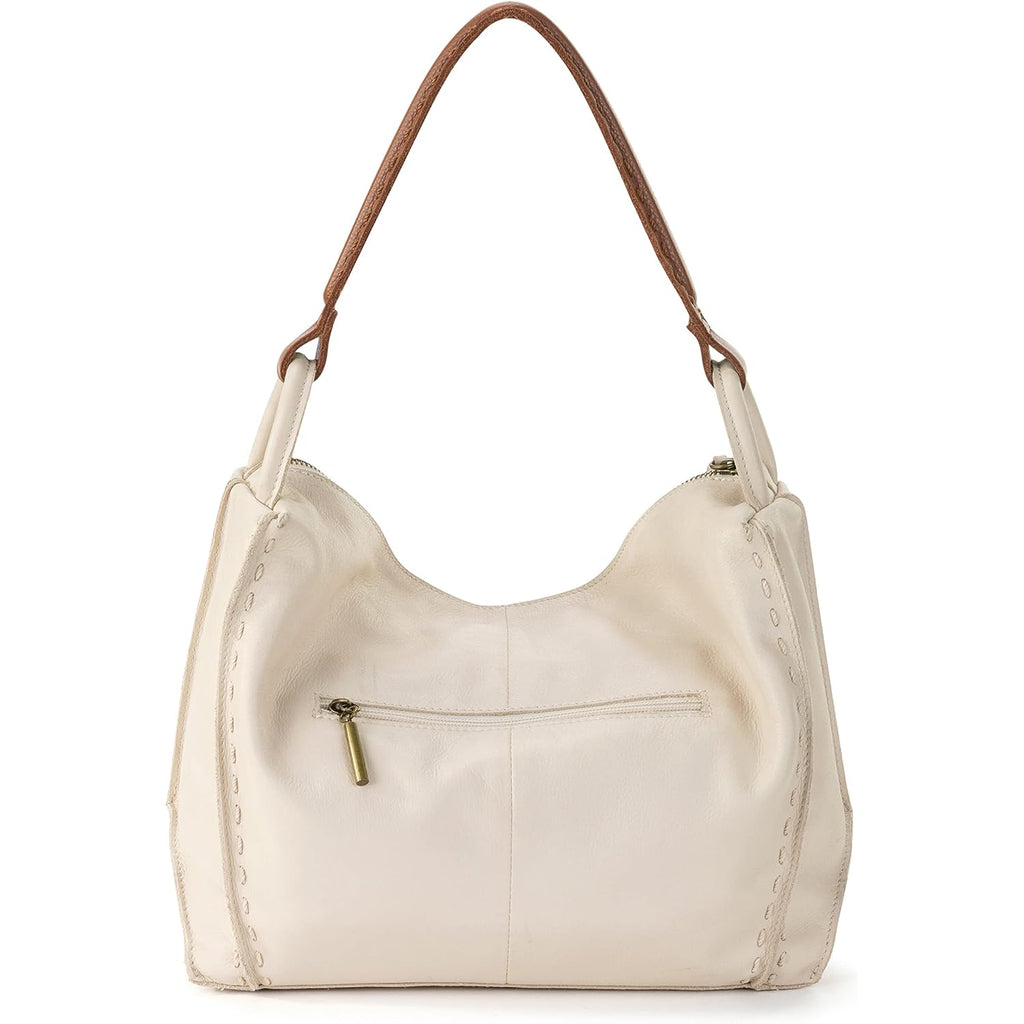 The Sak Los Feliz Hobo Purse - Premium Large Leather Women's Handbag for Everyday & Travel - Durable Purse With Zipper Pocket