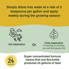 Farmer'S Secret Tomato Booster Fertilizer - Super Concentrated - 3:8:7 Ratio Fortified With Humic Acid, Iron And Calcium - Grow More Tomatoes (8Oz)