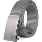 Men'S Ratchet Belt, Nylon Tactical Belt, Adjustable Ratcheting Buckle For Golf Work Casual Outdoor Hiking Daily Wear