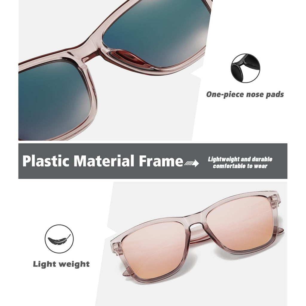 MEETSUN Polarized Sunglasses for Women Men Classic Retro Trendy Designer Style