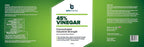45% Pure Vinegar - Concentrated Industrial Grade (1-Gallon)