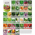 Gardeners Basics Survival Vegetable Seeds Garden Kit Over 16,000 Seeds Non-Gmo And Heirloom, Great For Emergency Bugout Survival Gear 35 Varieties Seeds For Planting Vegetables 35 Free Plant Markers